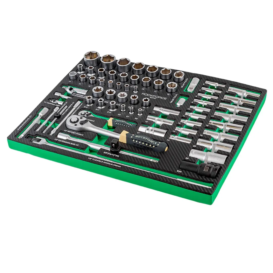 Набор инструментов 70 пр., 6-гр, 6-32 мм, в ложементе RockForce RF-K4701