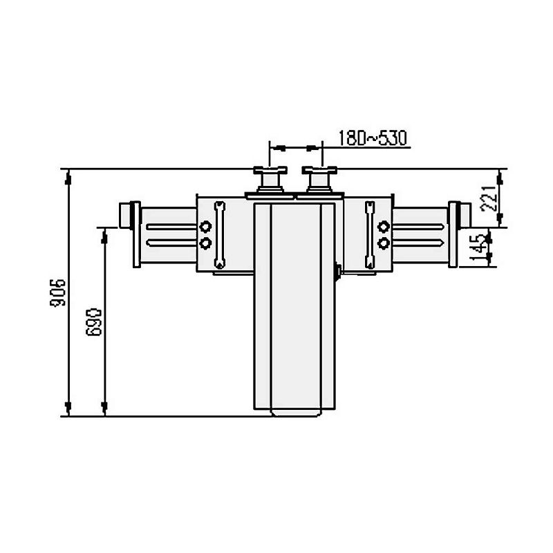 Подъемник канавный г/п 20 т HOREX DP20DC