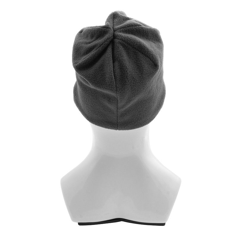 Шапка из флиса для взрослых, размер 56-57, серая Сибртех 68804