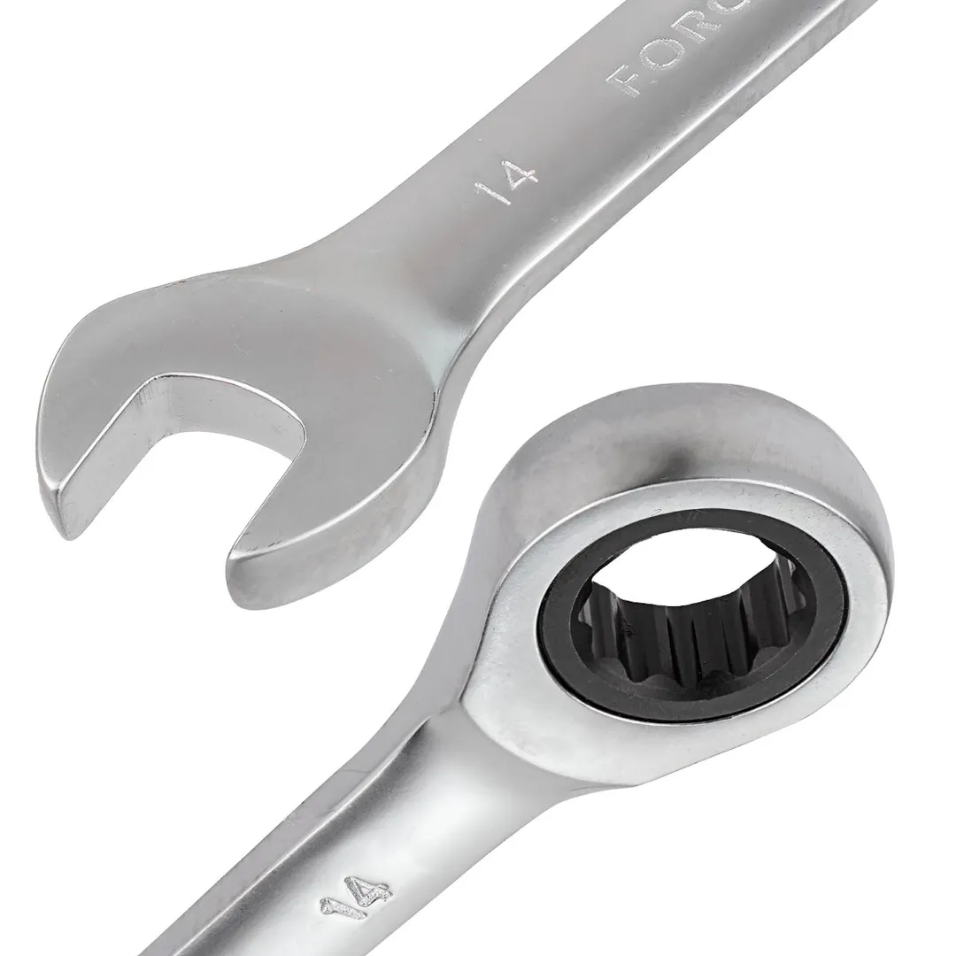 Набор ключей комбинированных трещоточных 8-32 мм 13 пр ForceKraft FK-10339