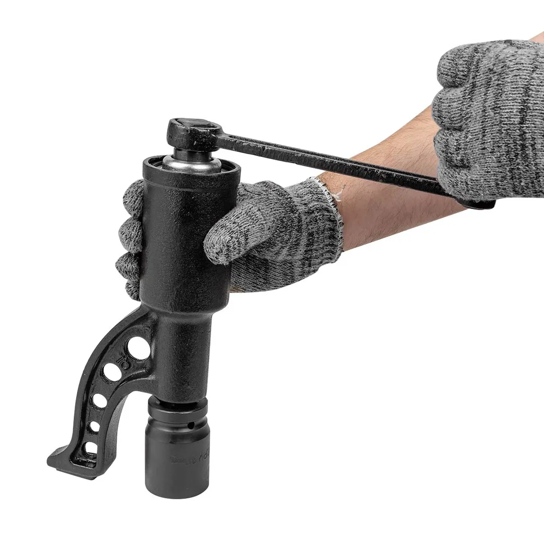 Гайковерт ручной с редуктором 1:58, 4800 Н/м, 1", головки 24-41 мм 7 пр, L270 мм ForceKraft FK-34122136