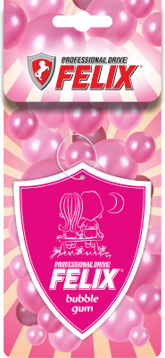 Ароматизатор бумаж. Жевательная резинка FELIX 411040102