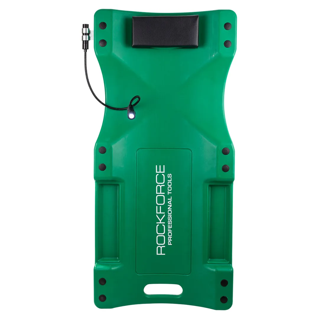 Лежак пластиковый подкатной на 6-ти колесах RockForce RF-TRH6802-2