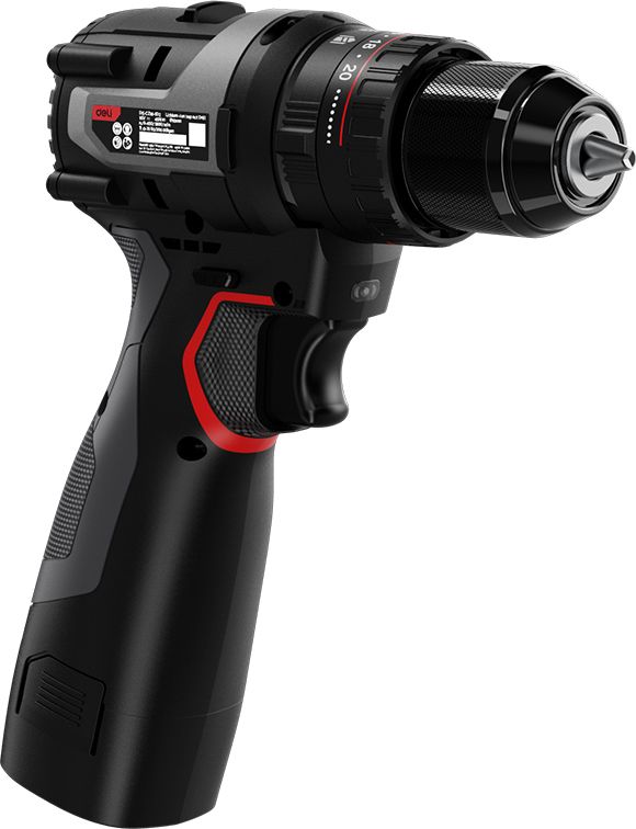 Аккумуляторная дрель-шуруповерт Deli RS EDE-CZ16-1D2 16 В, 45 Нм, 2 АКБ, 2 Ач, сумка