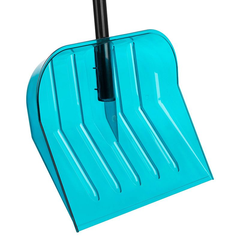 Лопата для уборки снега поликарбонат, 460 x 400 x 1430 мм, алюминиевый черенок, Luxe, Palisad 61636