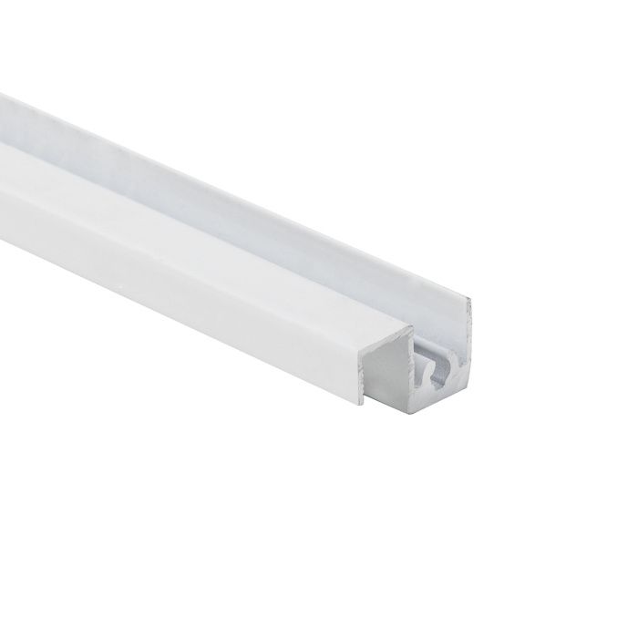 Профиль алюминиевый SENATOR белый глянец горизонт верхн. L-6000 мм для узкой сис-мы АЛЮТЕХ 79413