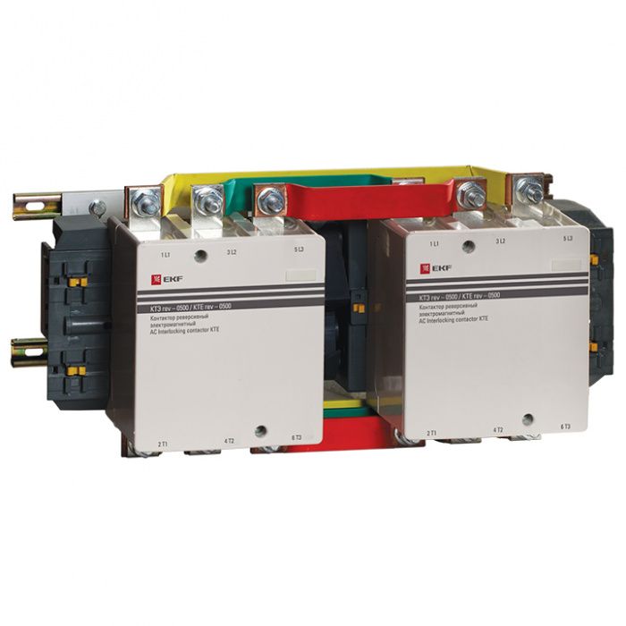 Контактор КТЭ реверсивный 500А 230В 2NO EKF PROxima ctr-b-r-500