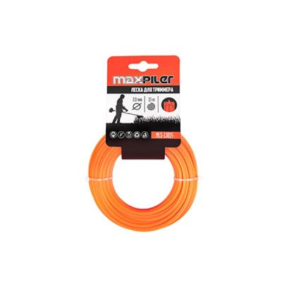 Леска для триммера, 3,0 мм*15 м, звезда PIT MLS-13015