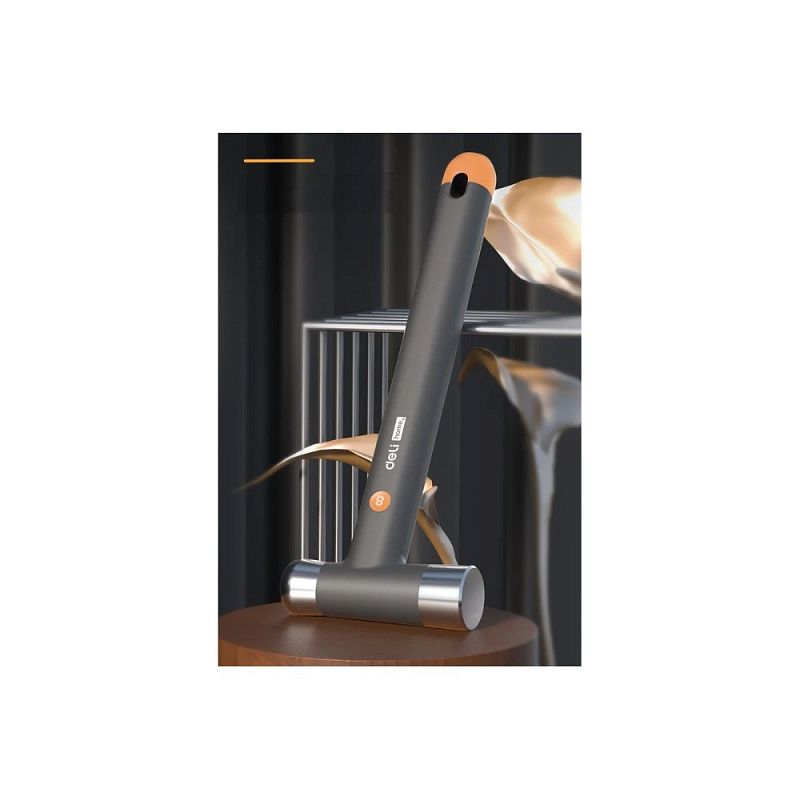 Молоток Deli HS EHT7008C, 0,25 кг, Soft Touch, оранжевый