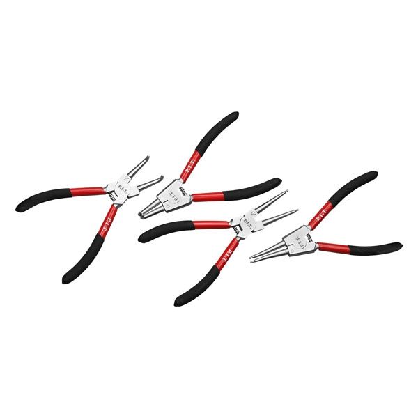 Набор съёмников стопорных колец ADVANCE HSET01-0004,180 мм, 4 шт, разжимная пружина PIT HSET01-0004