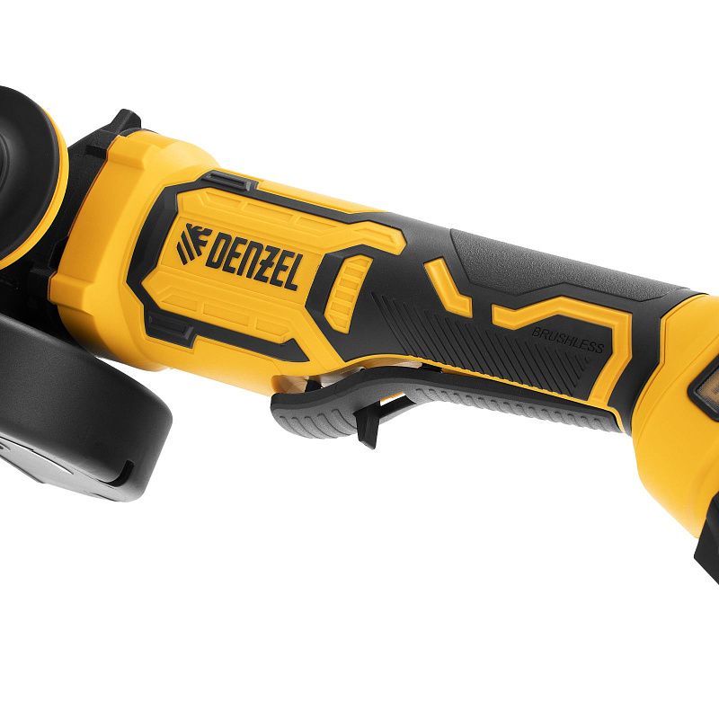 Машина шлифовальная угловая аккумуляторная бесщет. AGH-BL-20-125, Li-Ion, 20 В Denzel 27010