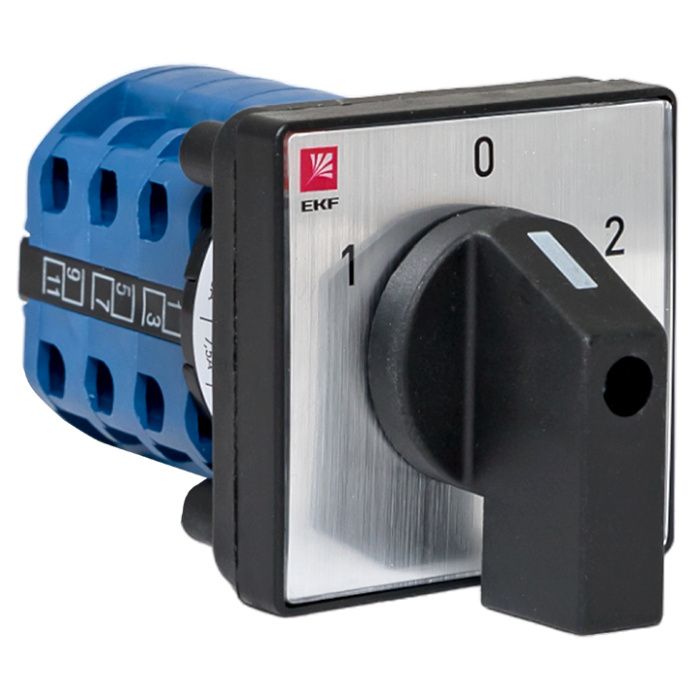 Переключатель кулачковый ПК-1-43 10А 3P "1-0-2" EKF PROxima pk-1-43-10