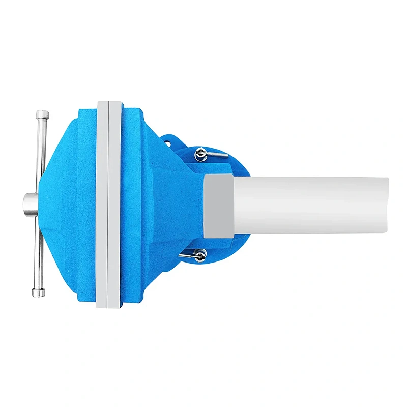 Тиски стальные усиленные поворотные с наковальней 200 мм Forsage F-6540908