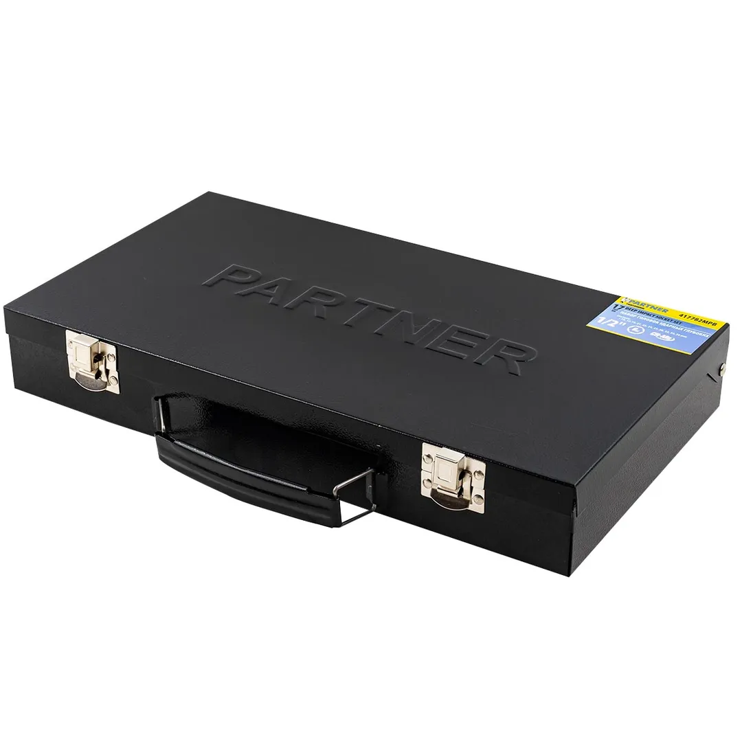 Набор головок ударных 10-36 мм 6-гр 1/2'' 17 пр Partner PA-417782MPB