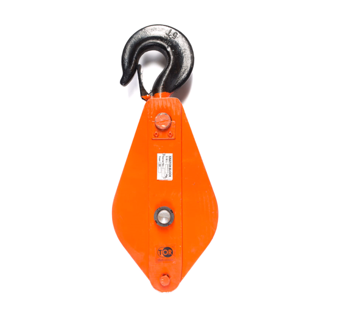 Блок монтажный двухрольный с крюком 2 т (T)* TOR 1049416