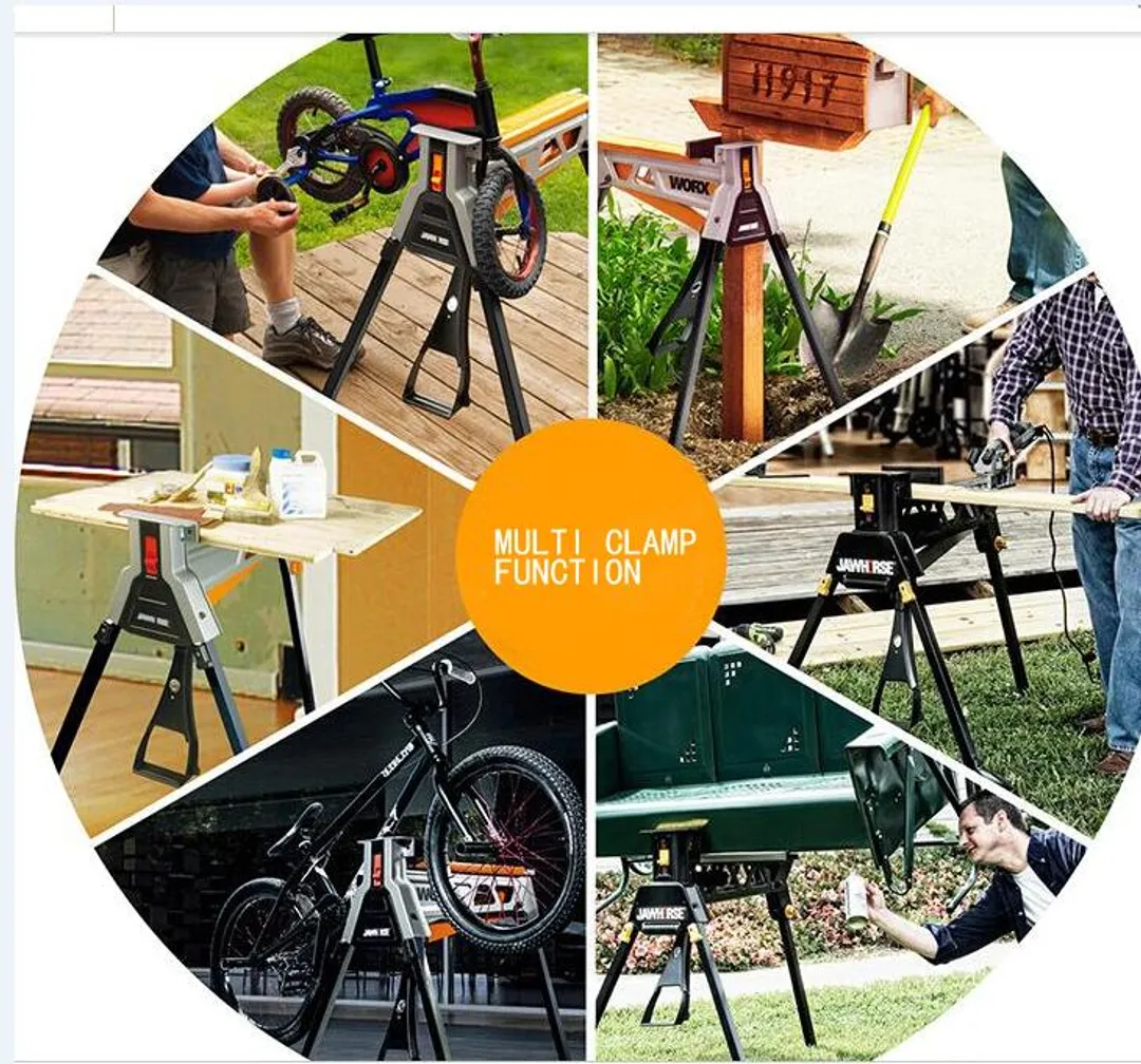 Козлы портативные складные с зажимом Forsage F-625955