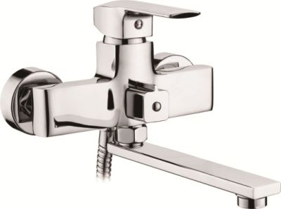 Смеситель для ванны, латунь, хром Ledeme L3158