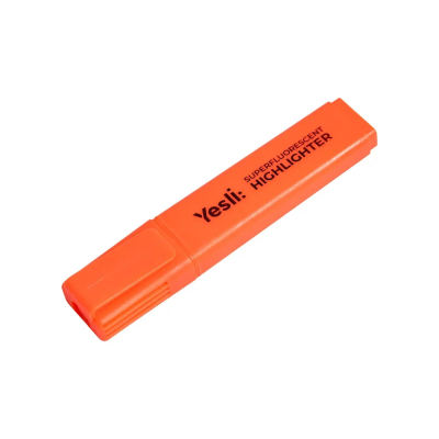 Маркер текстовый "Yesli:", оранжевый