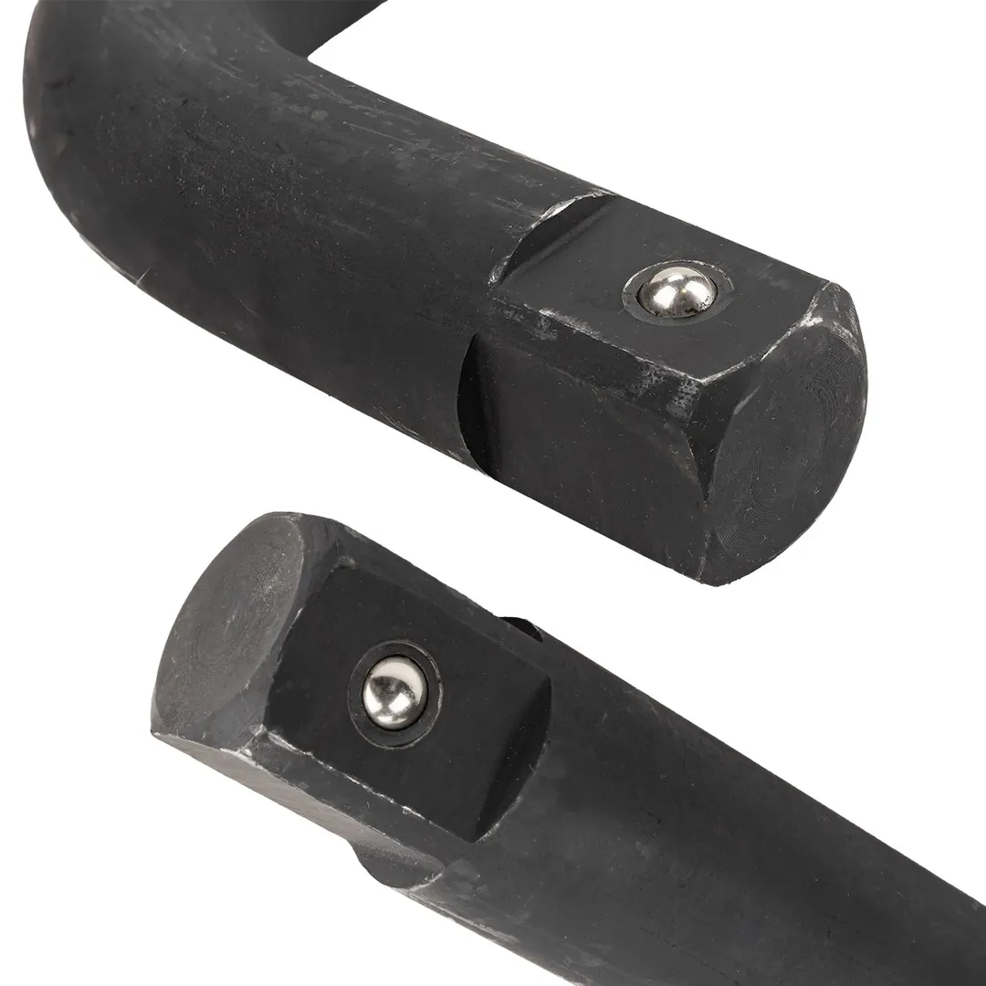 Вороток Г-образный двухсторонний ударный CR-Mo 650 мм 1'' RockForce RF-8158650MPB