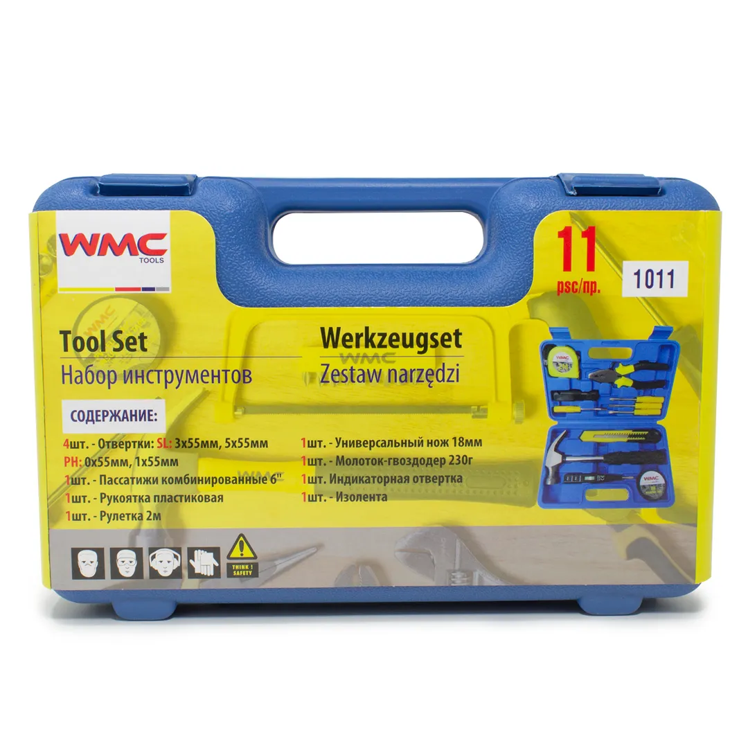 Набор инструментов 11 пр WMC TOOLS WMC-1011