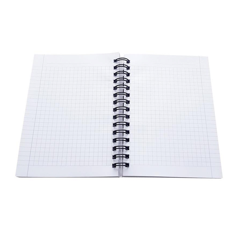 Блокнот "Blogger зеркало", А6, 80 листов, в клетку, серый