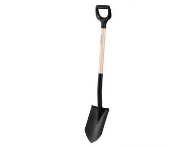 Лопата штыковая деревянная Solid Fiskars 1066721