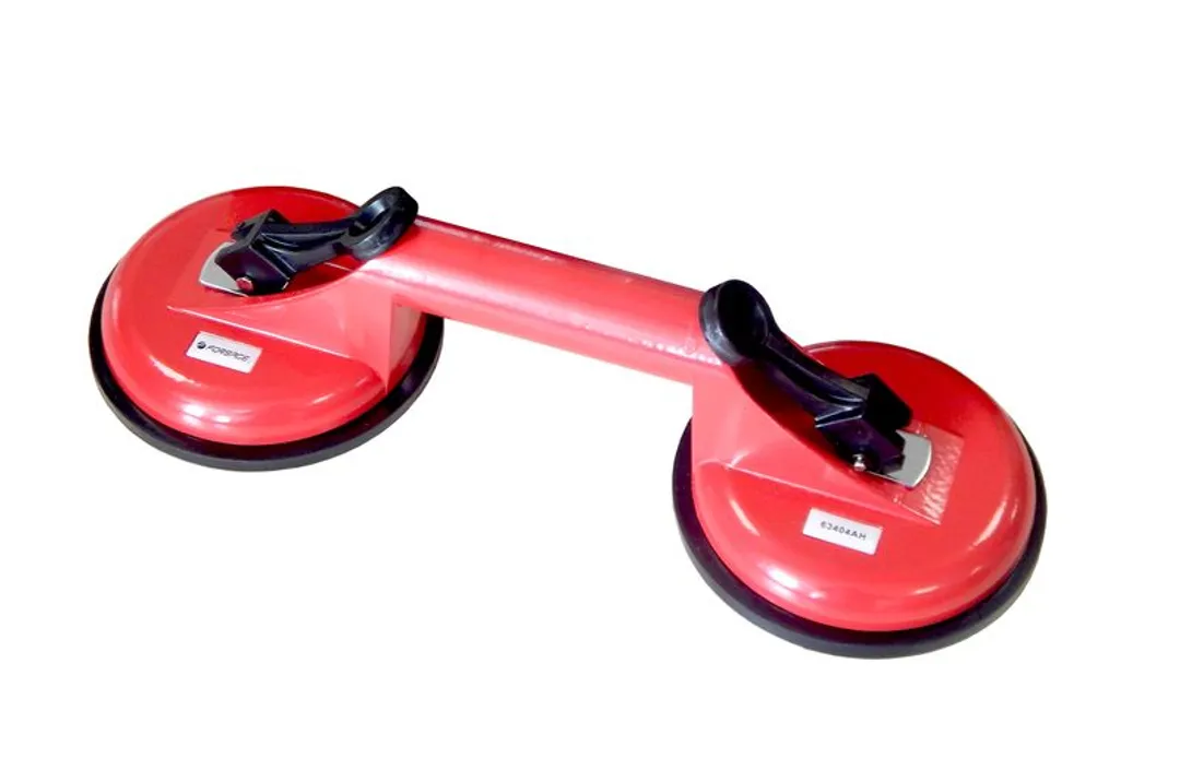 Съемник стекол двухзажимной с присосками, Ø115 мм, Forsage F-63404AH