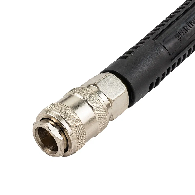 Шланг резиновый армированный 15х10 мм, 10 м, с быстроразъемными соединениями Partner PA-AHC-10/H