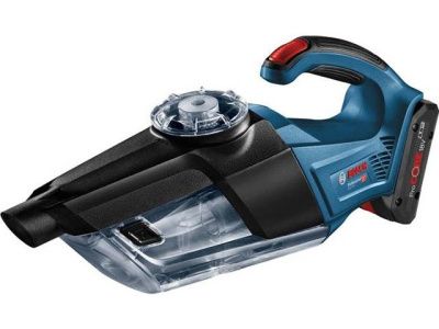 Аккум. пылесос GAS 18V-1 в кор. + аксессуары, 18.0 В, 1 акк., 4.0 А/ч, Li-Ion, 0.70 л, класс: L Bosch 0615990M3K