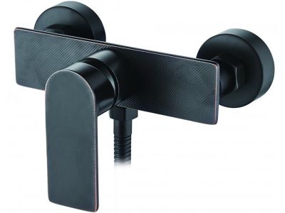Смеситель для душа, латунь, черная бронза GERHANS K12023T
