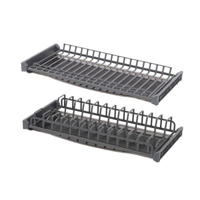 Сушка для посуды 700 FOCUS, графит PRIME by AKS 112528