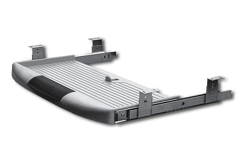 Полка под клавиатуру серая AKS 114729