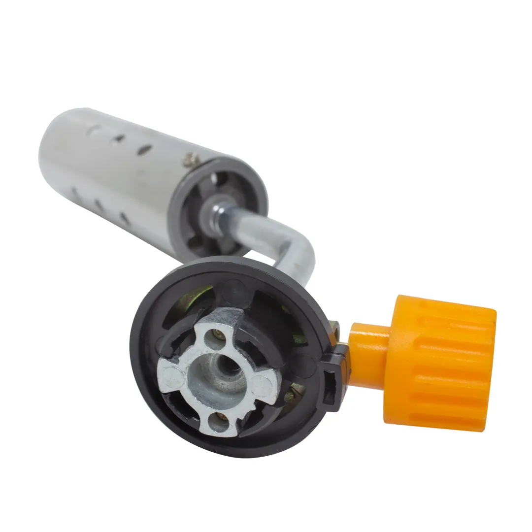 Горелка газовая паяльная на цанговый баллон t-1300гр., L-210 мм RockForce RF-210GB