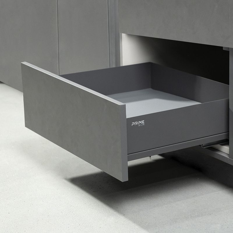 Выдвижная корзина 600 ICON, графит PRIME by AKS 115610