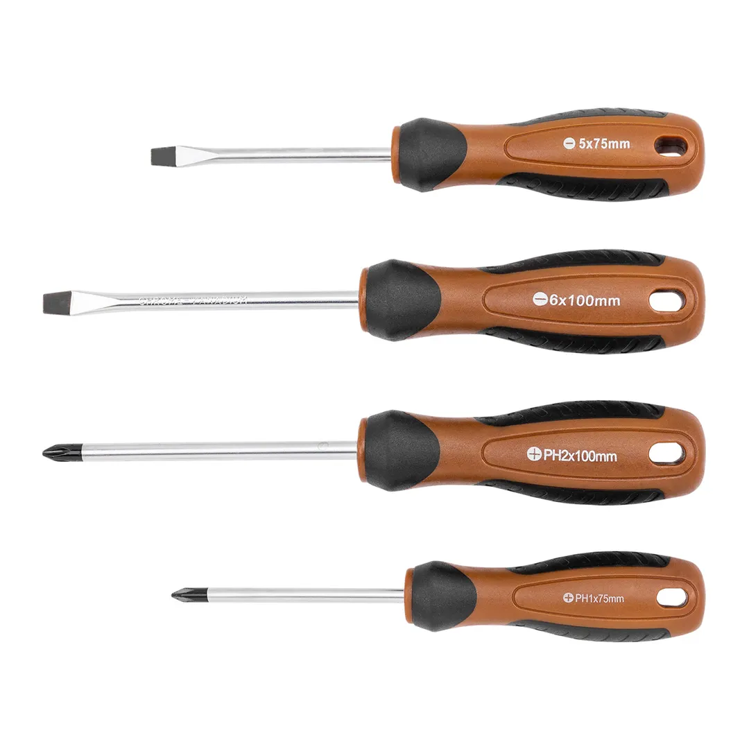 Набор отверток SL, PH 4 пр FORSTIME FT-7004B