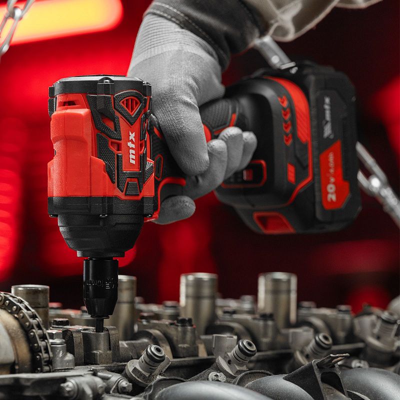 Гайковерт ударный аккумуляторный бесщет. CIWU-BL-20-600, Li-Ion, 20 В MTX 26585