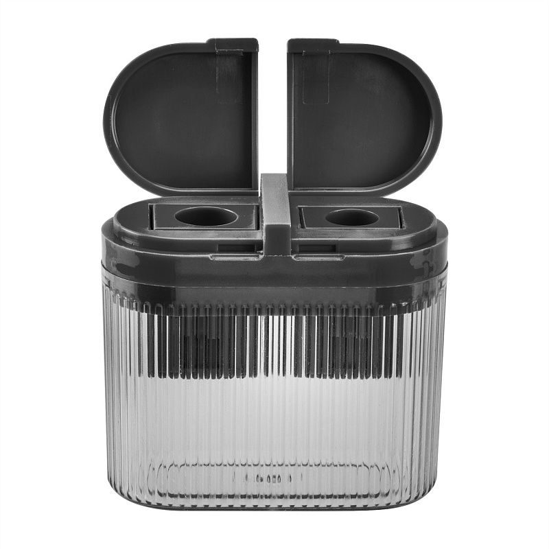 Точилка "Deli", 2 отверстия, ассорти