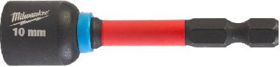 Насадка торцевая Milwaukee Shockwave 1/4" Hex -10 мм x 65 мм 4932492441