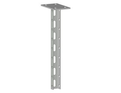 Кронштейн потолочный одинарный HDZ EKF