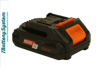 Аккумулятор 18V, 2.0 Ач, Li-Ion Sturm! SBP1802