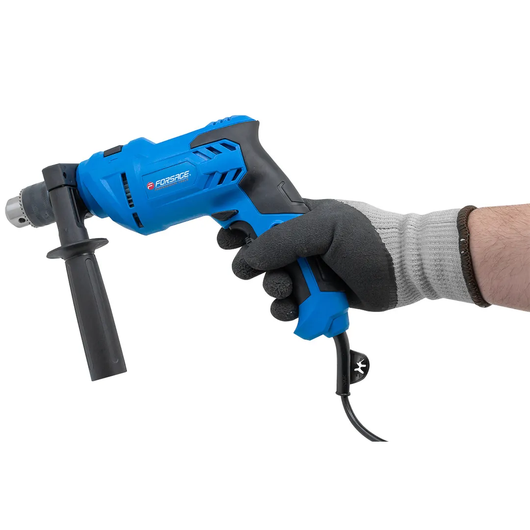 Дрель ударная электрическая, 230V, 500W, 0-2900об/мин, патрон 1,5-13 мм, Forsage F-Z1J-DH03-13