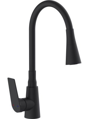 Смеситель для кухни D35-A черный, серия 800 ECONOCE EC0804BL