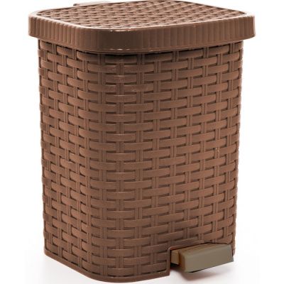 Контейнер педальный для мусора 12л (без вкладыша) Полимербыт 4348801