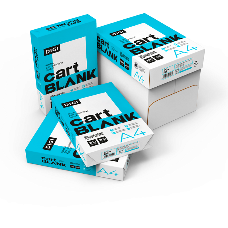 Бумага "Cartblank Digi",  A4, 200 листов, 200г/м