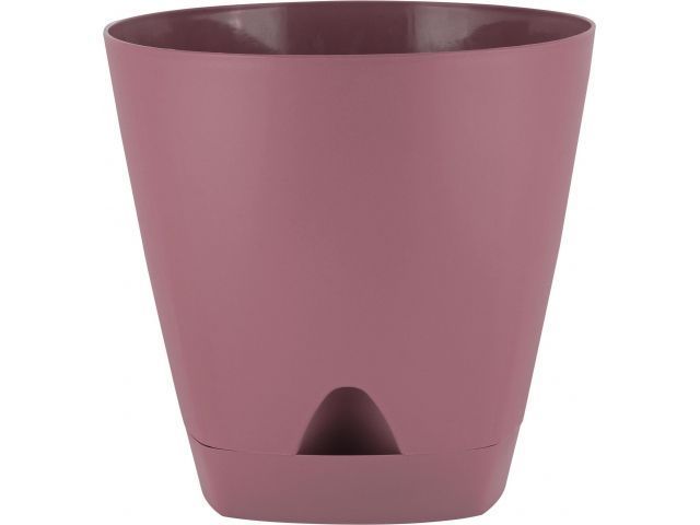 Горшок для цветов с прикорневым поливом, 2,5 л., Amsterdam, морозная слива, INGREEN ING6200МС