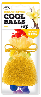 Ароматизатор Cool Balls Bags Ваниль, подвесной TASOTTI TS4561