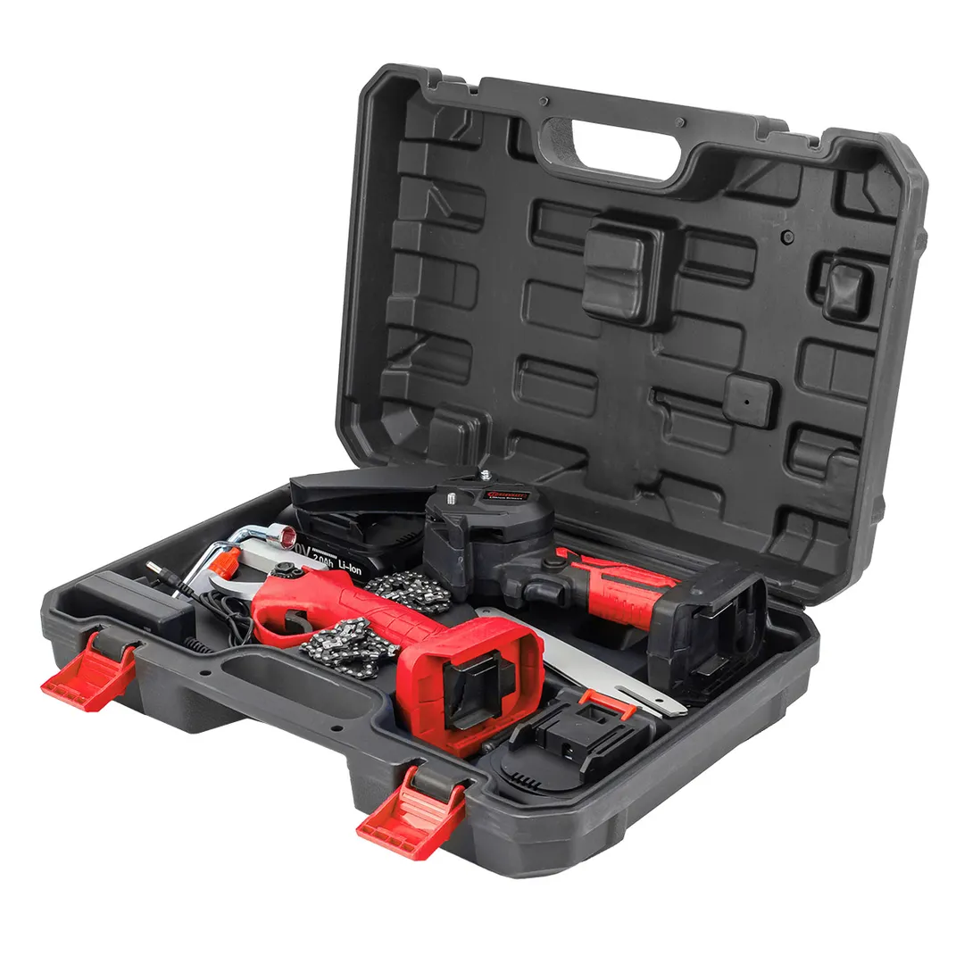 Набор cадового аккумуляторного инструмента, ForceKraft FK-WT02F1235