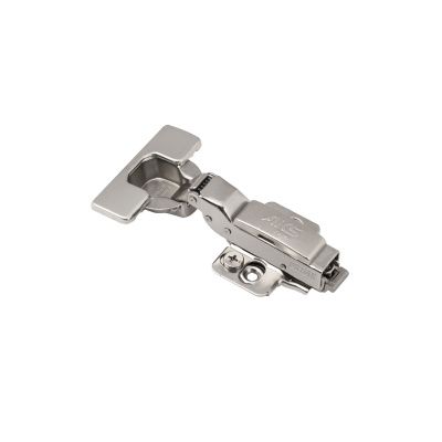 Петля полунакладная с доводчиком 45мм h0 clip-on 3D (саморезы, заглушки) AKS PRIME 104940