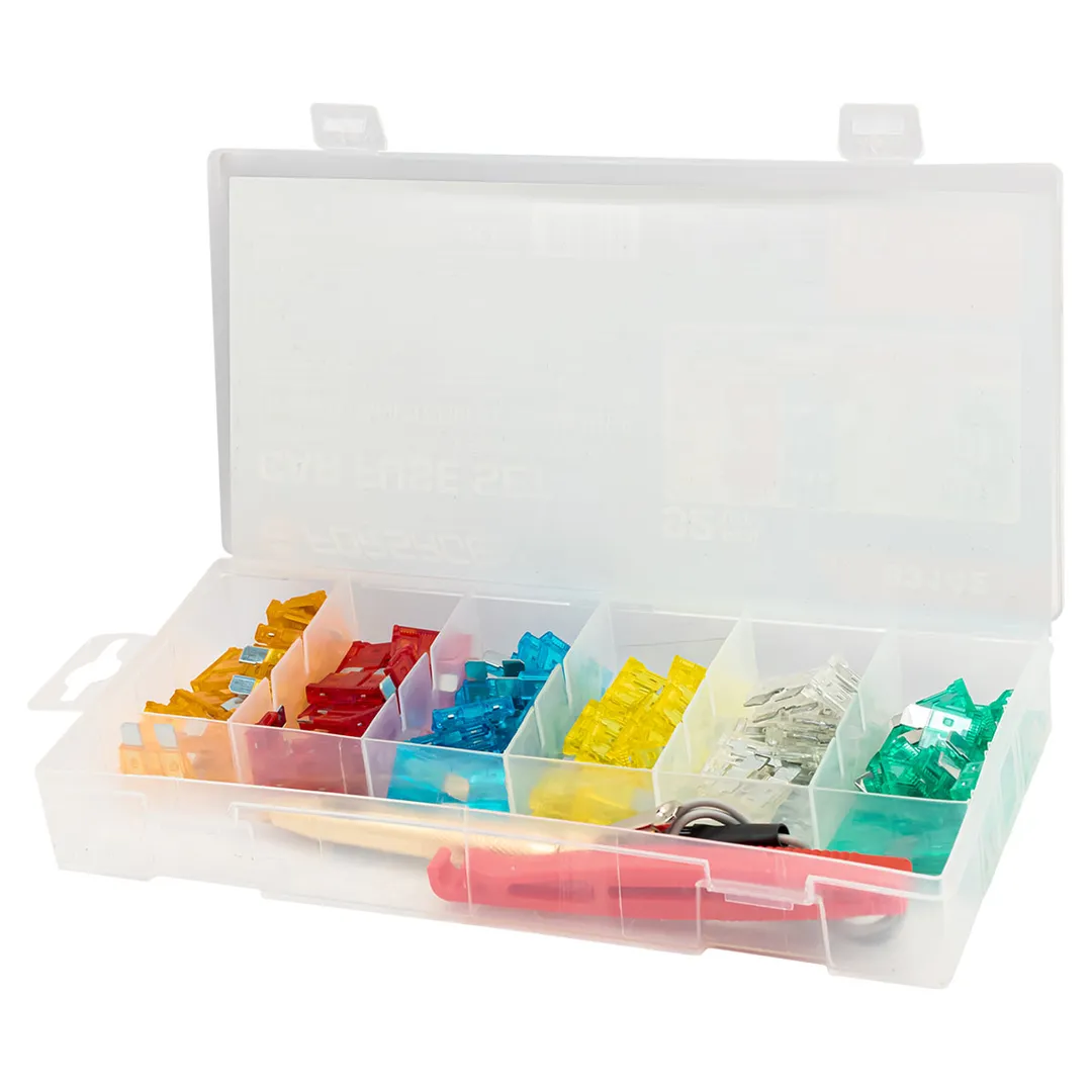 Набор автомобильных плавких флажковых предохранителей от 5А до 30А 92 пр RockForce RF-FS-25(83142)