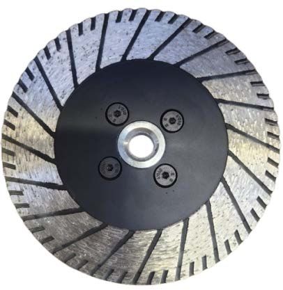 Алмазный круг для резки и шлифовки гранита, с фланцем, d125*M14, Standart, WUMAX 1666201125